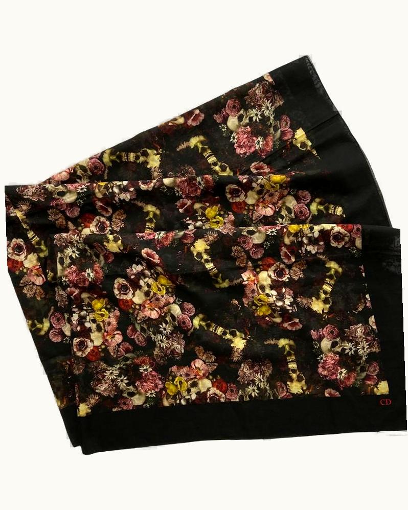 Dior Homme Toru Kamei Oversized Scarf S/S 2017