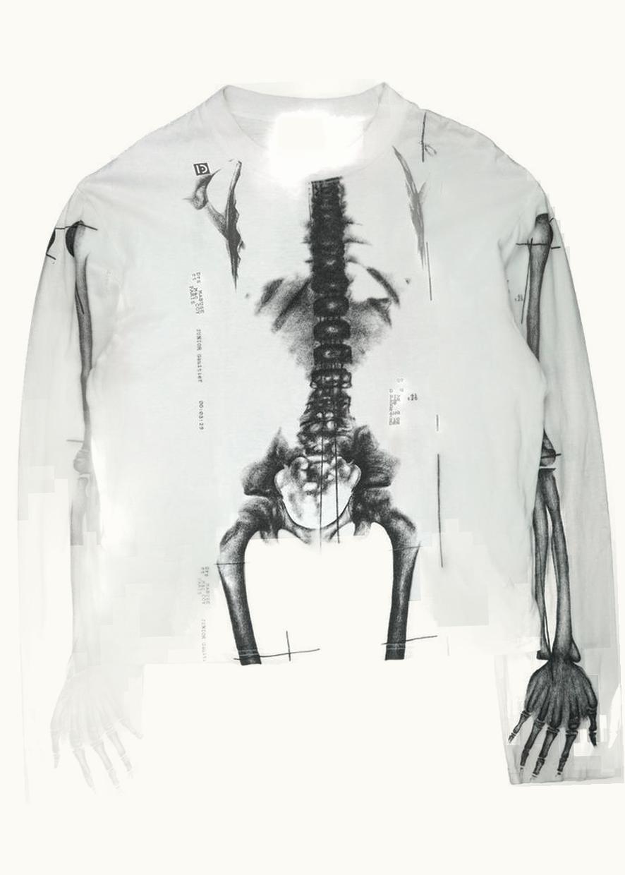 Jean Paul Gaultier Jean Paul Gaultier X-Ray White Long Sleeve S/S 1990