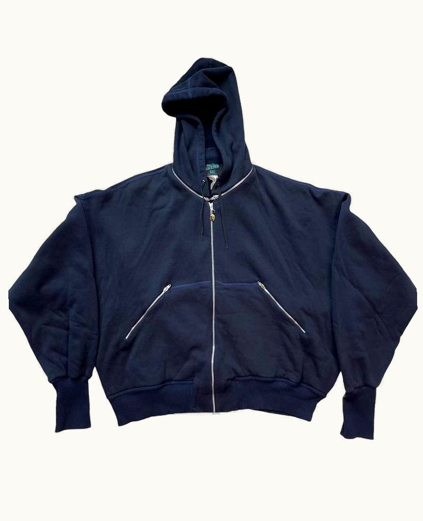 Jean Paul Gaultier Jean Paul Gaultier Muscle Patch Zip Hoodie A/W 1992