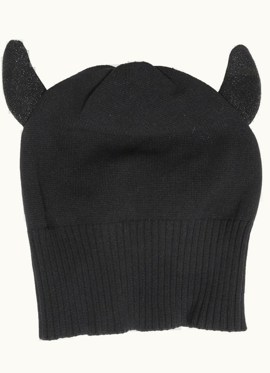 Jean Paul Gaultier Jean Paul Gaultier Glitter Horn Devil Beanie A/W 1993