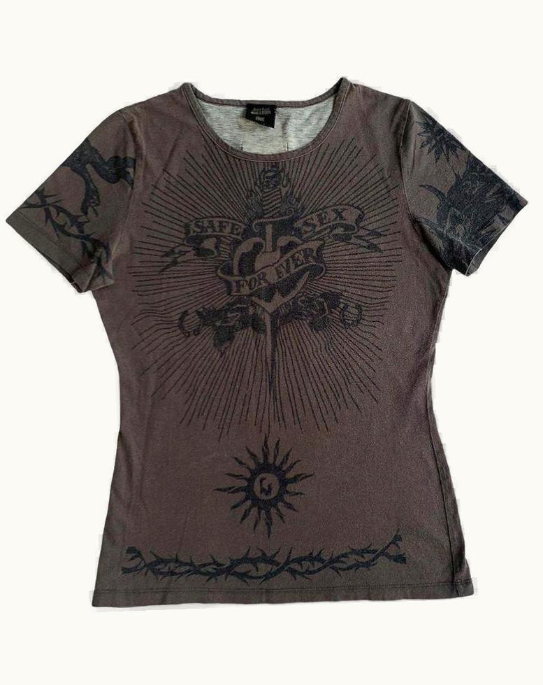 Jean Paul Gaultier Jean Paul Gaultier Safe Sex Forever Tee S/S 1994