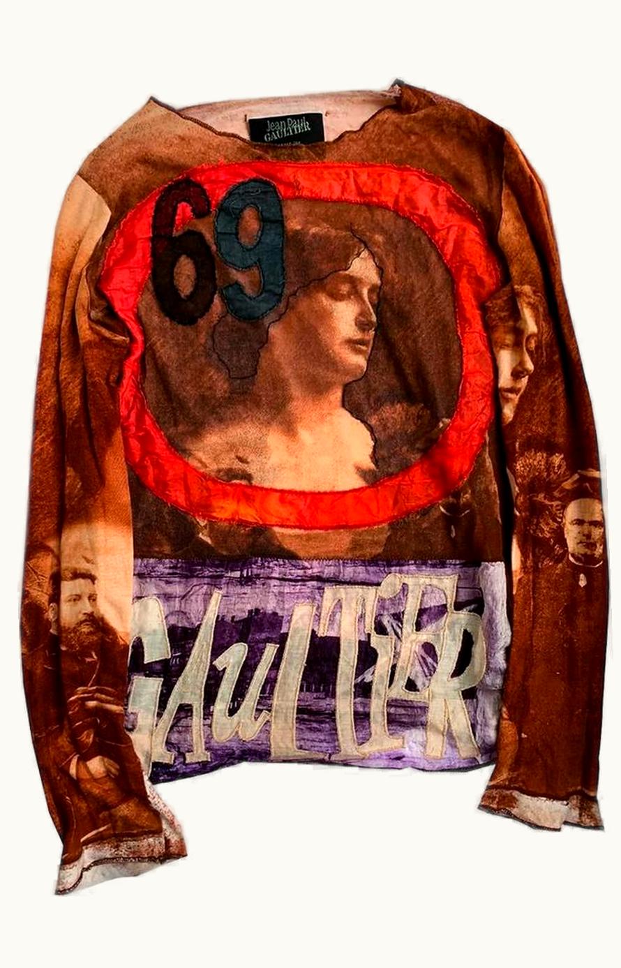 Jean Paul Gaultier Jean Paul Gaultier 69 Mesh Long Sleeve S/S 1994