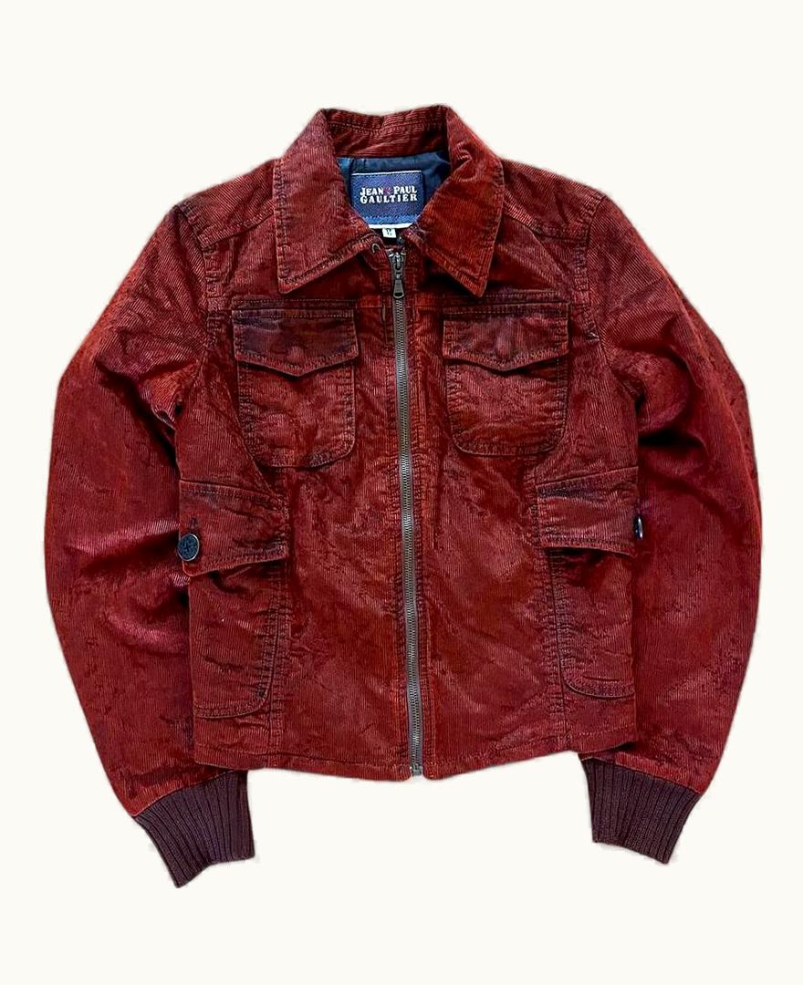 Jean Paul Gaultier Jean Paul Gaultier Crushed Corduroy Jacket A/W 1995