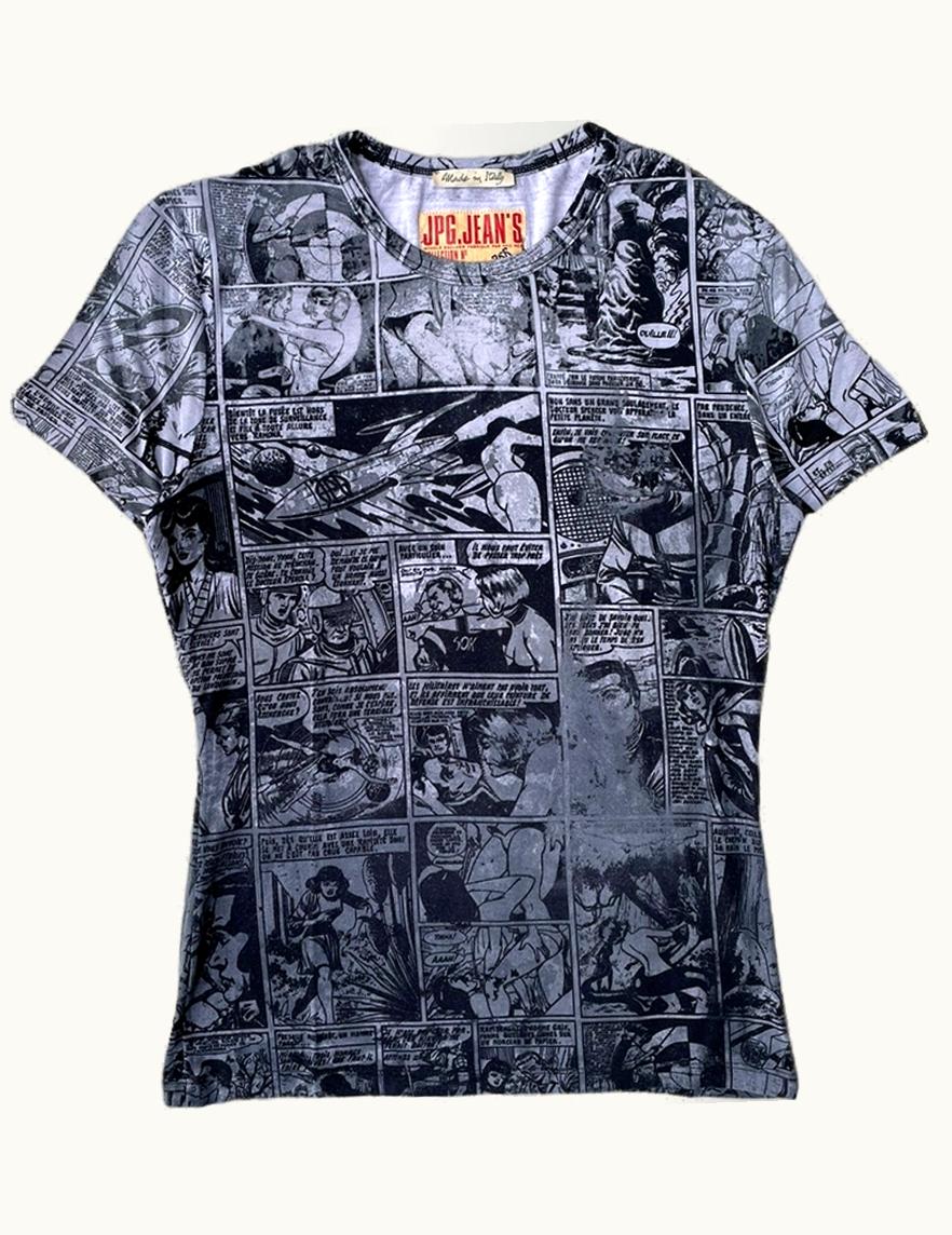 Jean Paul Gaultier Jean Paul Gaultier Porno Comics T-Shirt A/W 1995