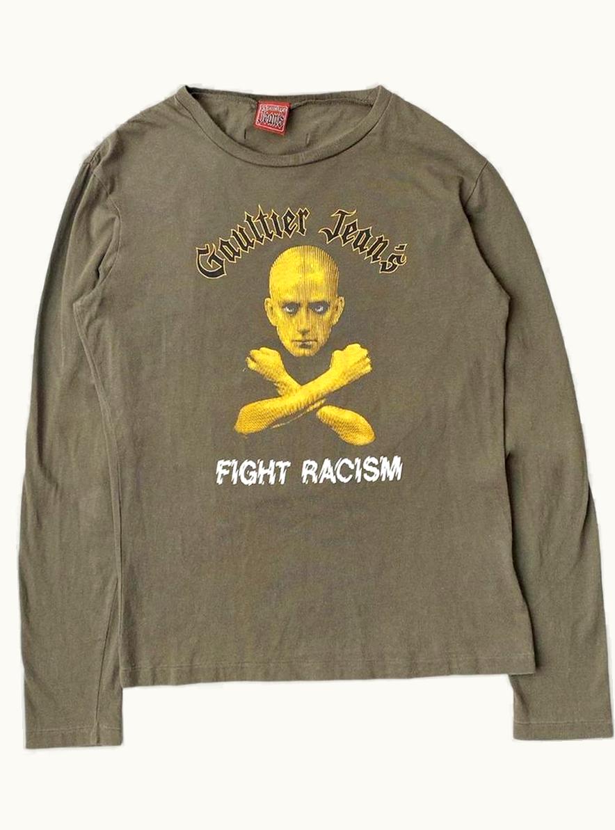 Jean Paul Gaultier Jean Paul Gaultier “fight Racism” Military Top A/W 1997