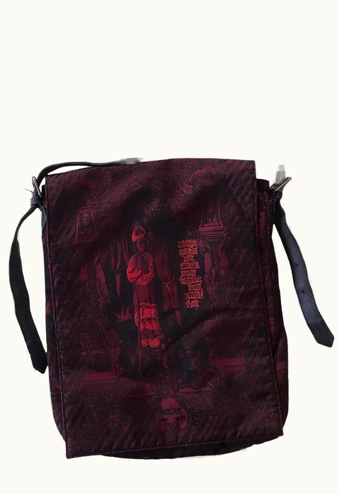 Jean Paul Gaultier Jean Paul Gaultier Jacquard Big Body Bag A/W 1998