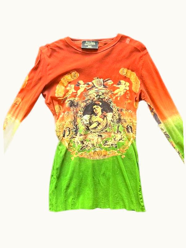 Jean Paul Gaultier Jean Paul Gaultier Freda Kahlo Mesh Longsleeve S/S 1998