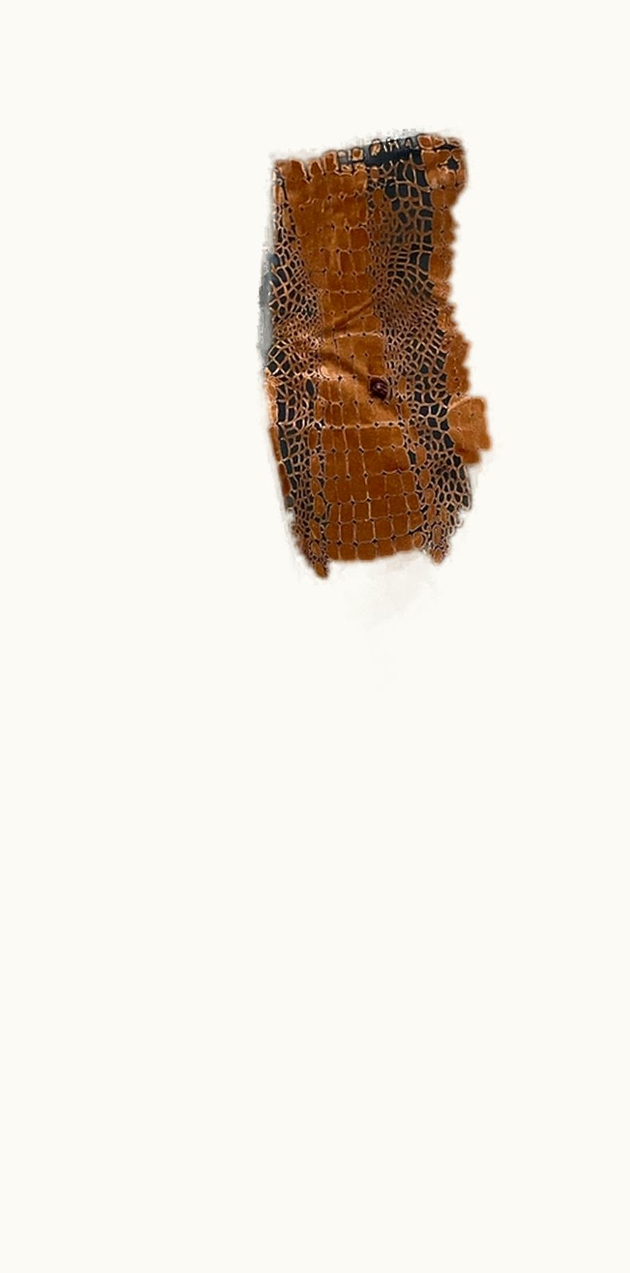 Jean Paul Gaultier Jean Paul Gaultier Snakeskin Patched Denim Jeans A/W 1999