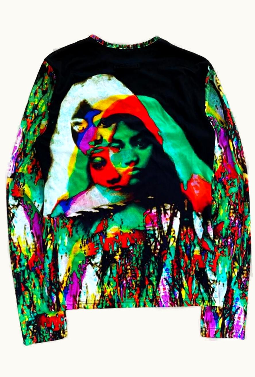 Jean Paul Gaultier Jean Paul Gaultier Psychedelic Long Sleeve T-Shirt S/S 2000