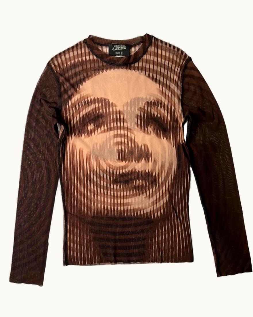 Jean Paul Gaultier Jean Paul Gaultier Marlene Dietrich Greta Garbo Mesh A/W 2001