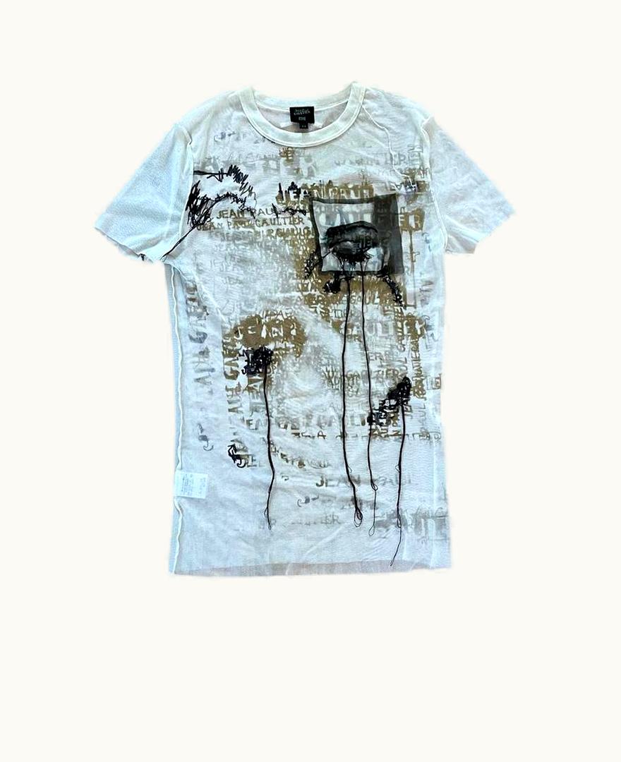 Jean Paul Gaultier Jean Paul Gaultier Madonna Mesh Short Sleeve S/S 2002