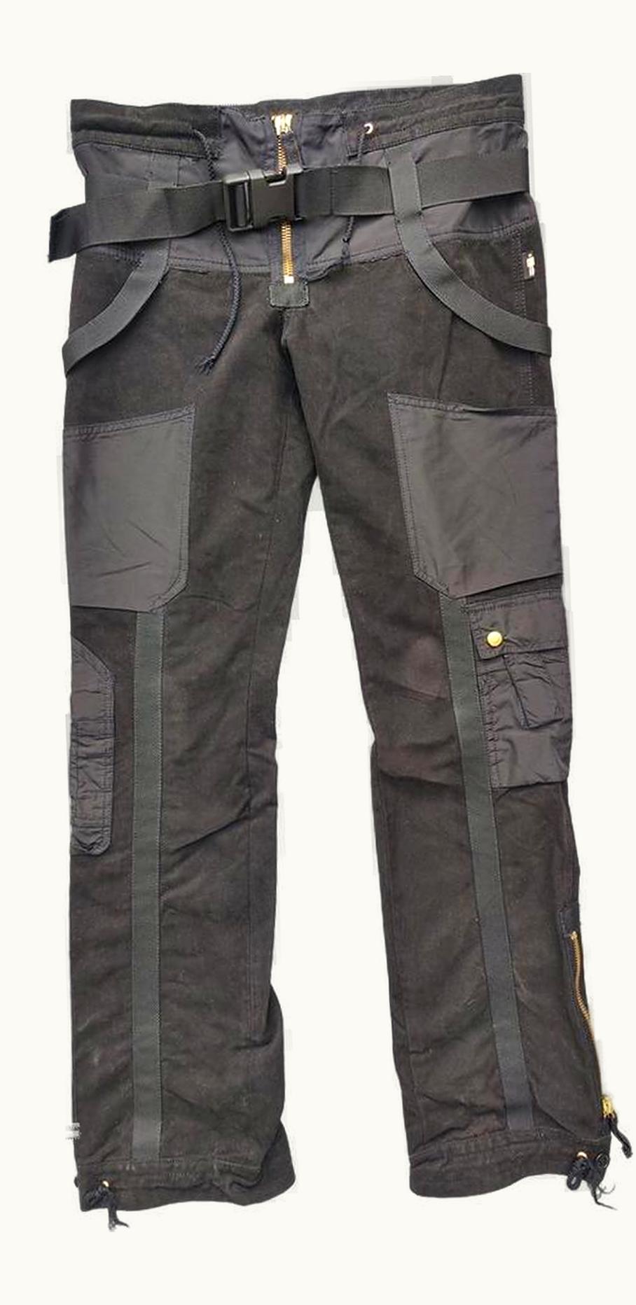 Jean Paul Gaultier Bondage Cargo Nylon Pocket Trousers A/W 2003