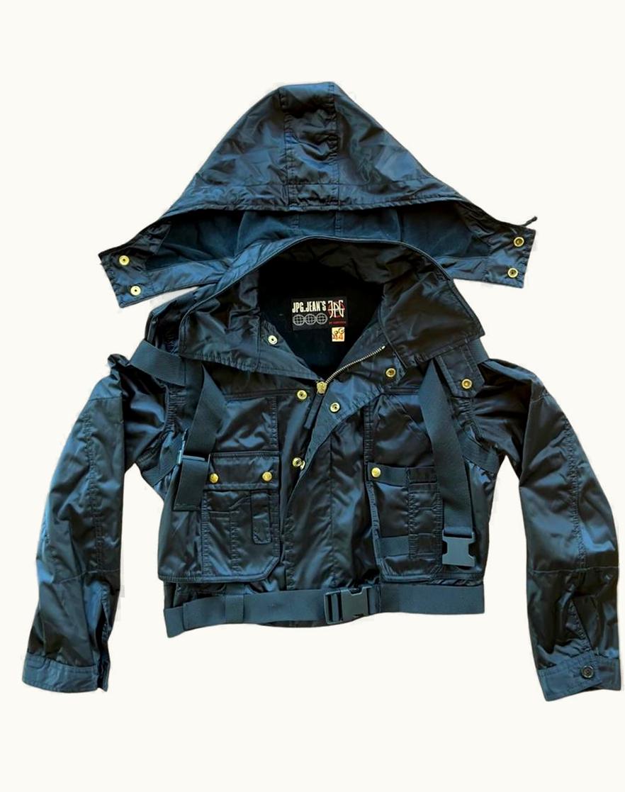 Jean Paul Gaultier Parachute Cargo Zip Up Jacket A/W 2003