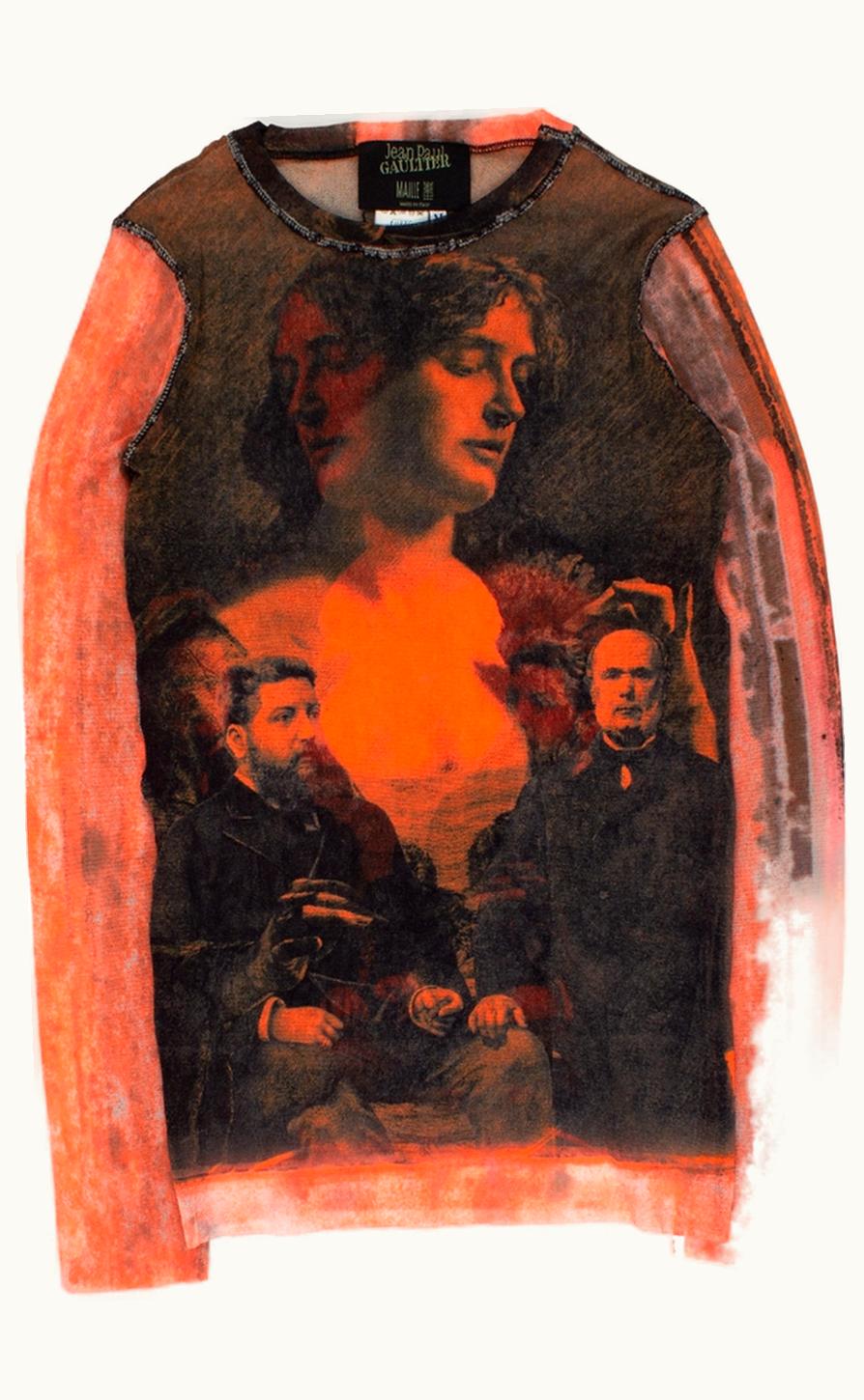 Jean Paul Gaultier Saint Agatha Mesh Longsleeve A/W 2003