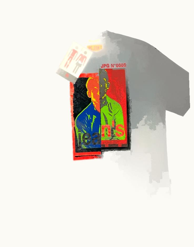 Jean Paul Gaultier No0005 Jeans Graphic T-Shirt S/S 2003