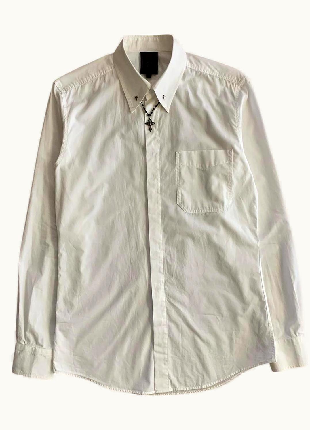 Jean Paul Gaultier Rosary Pin Dress Shirt S/S 2013