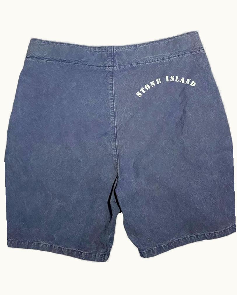 Stone Island Stone Island Reflective Spell Out Shorts S/S 1992