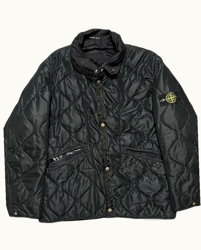 Stone Island Stone Island 3-In-1 Reversible Quilted Military Jacket A/W 1999