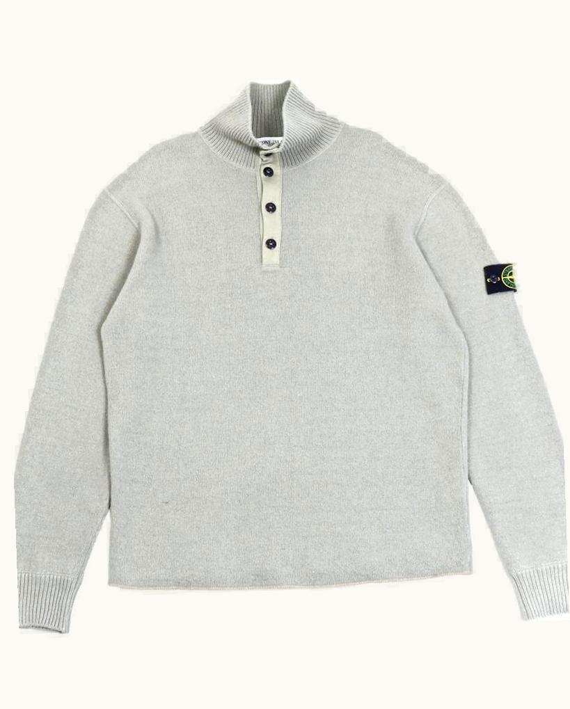 Stone Island Stone Island Wool Button Up Turtle Neck A/W 2003