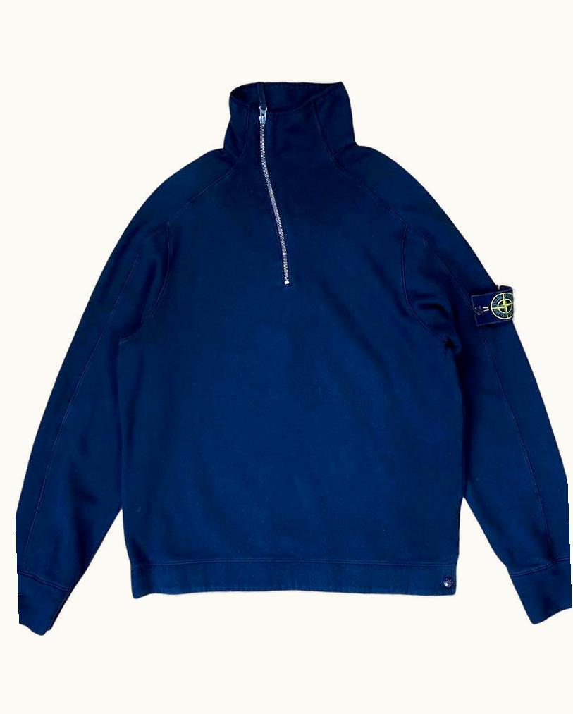 Stone Island Stone Island Asymmetrical 1 / 4 Zip Fleece Top A/W 2004
