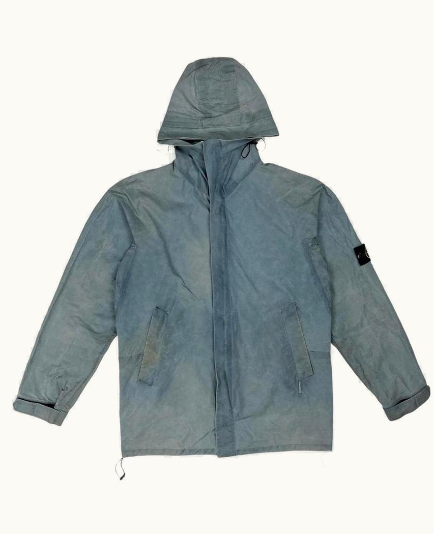 Stone Island Stone Island Washed Tactical Canvas Parka Jacket A/W 2004