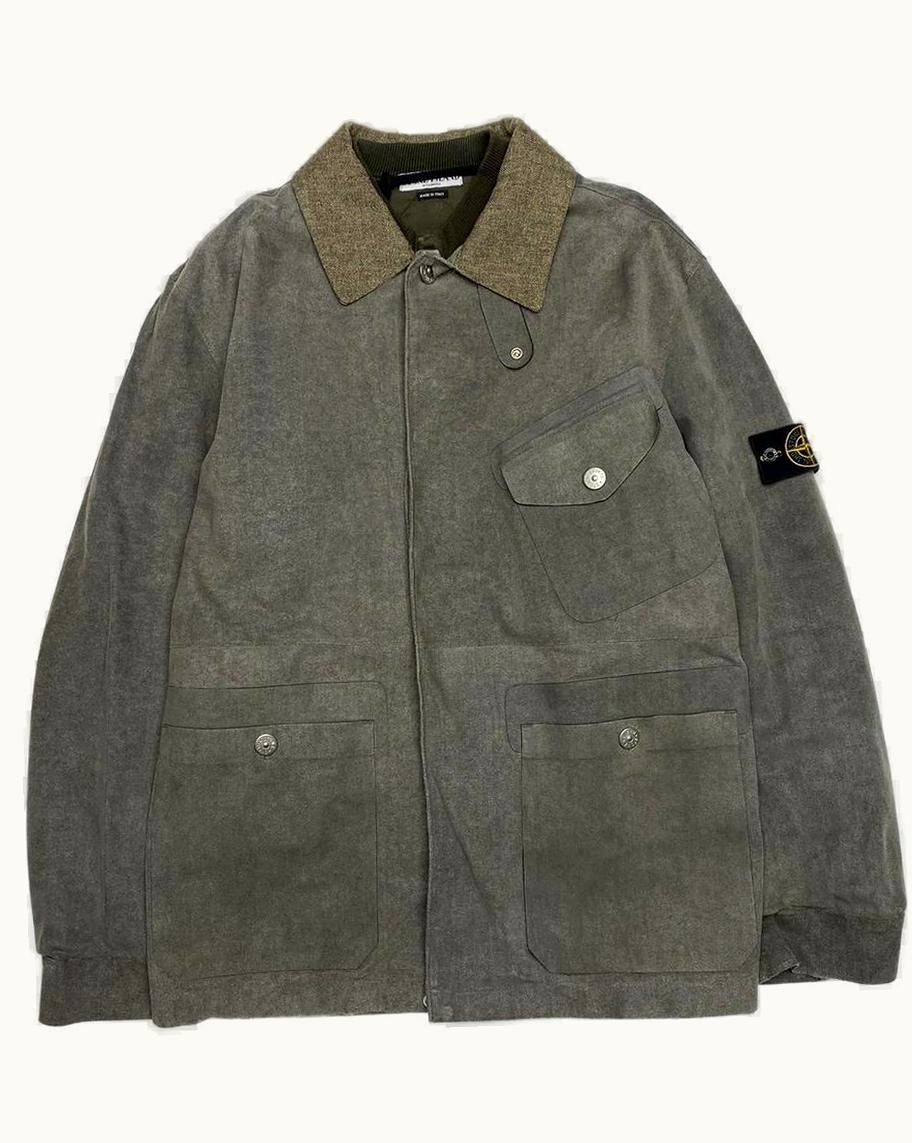 Stone Island Stone Island Mole Skin Nylon Dutch Rope Jacket A/W 2004