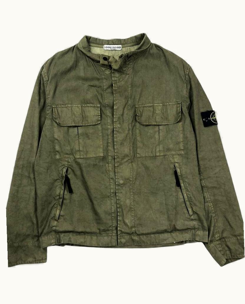 Stone Island Stone Island Lino Flax Multi Pocket Field Jacket S/S 2004