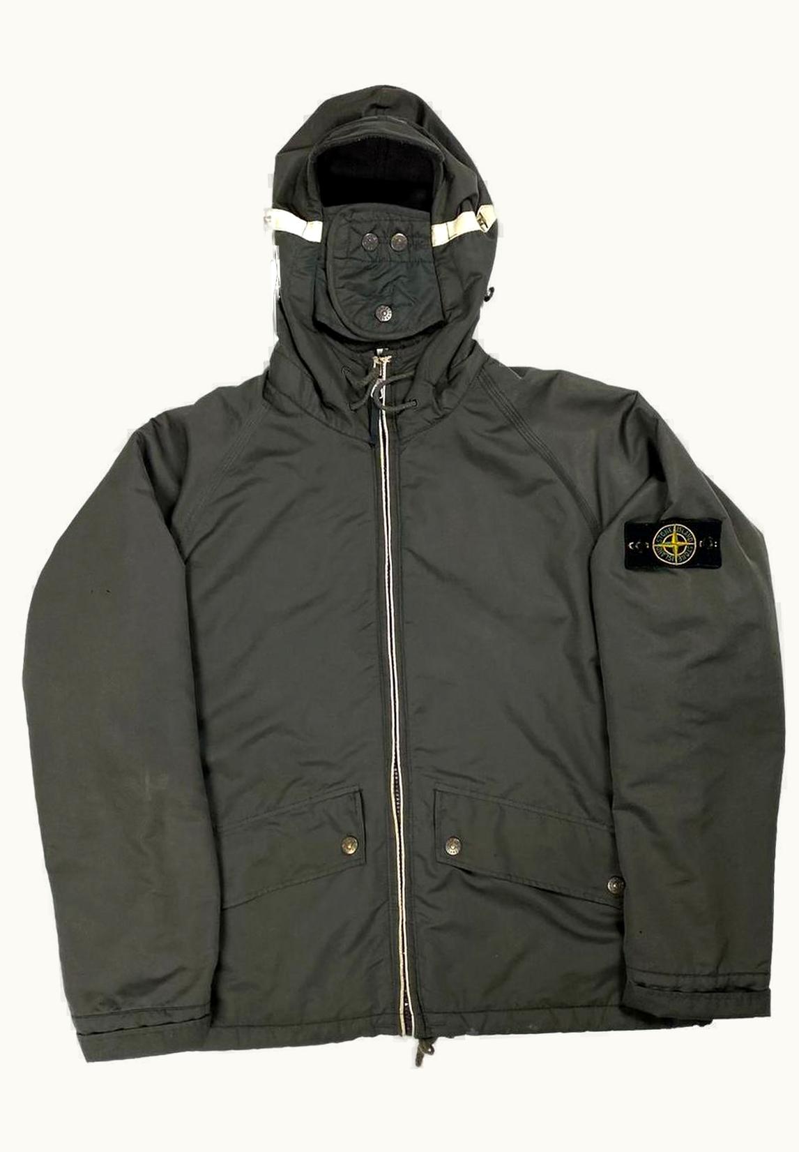 Stone Island Stone Island Raso Floccato Riot Mask Jacket A/W 2006