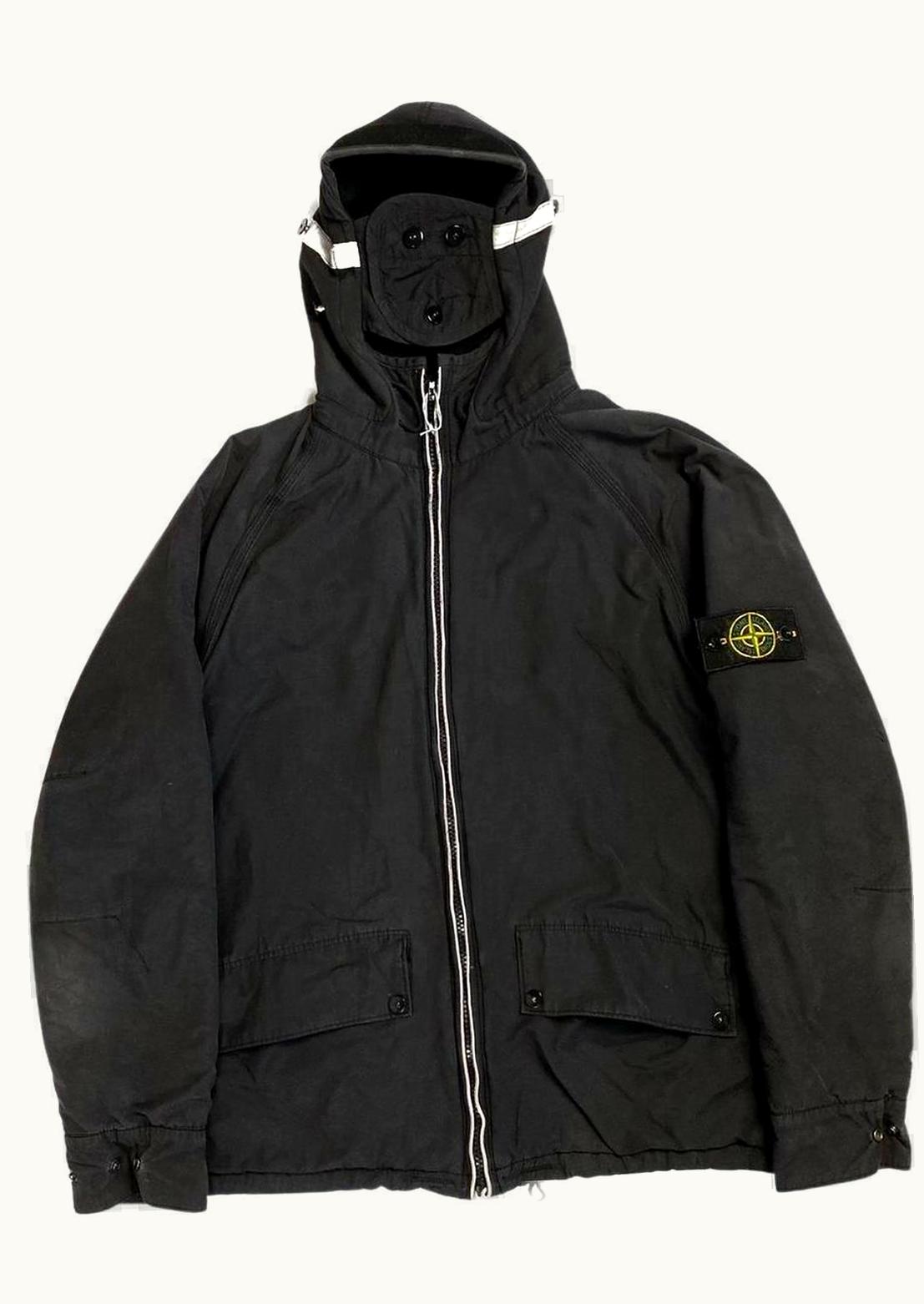 Stone Island Stone Island Raso Floccato Riot Mask Jacket A/W 2006 UZ1090745