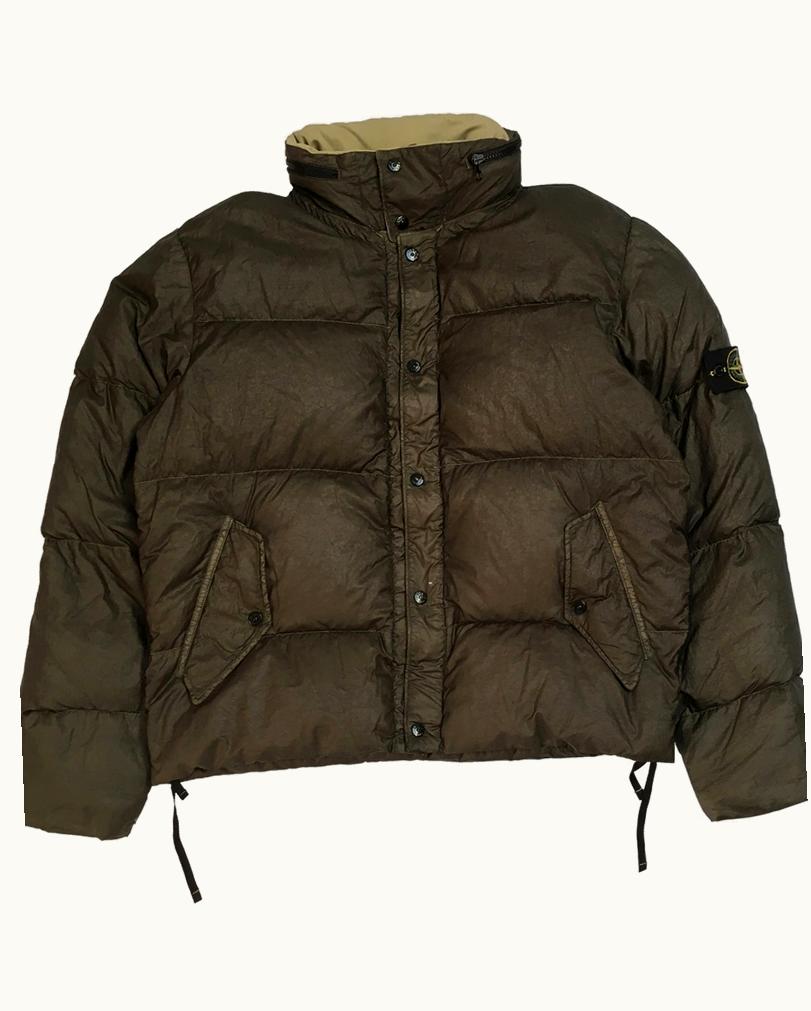 Stone Island Stone Island Concealed Hood Goose Down Puffer Jacket A/W 2006