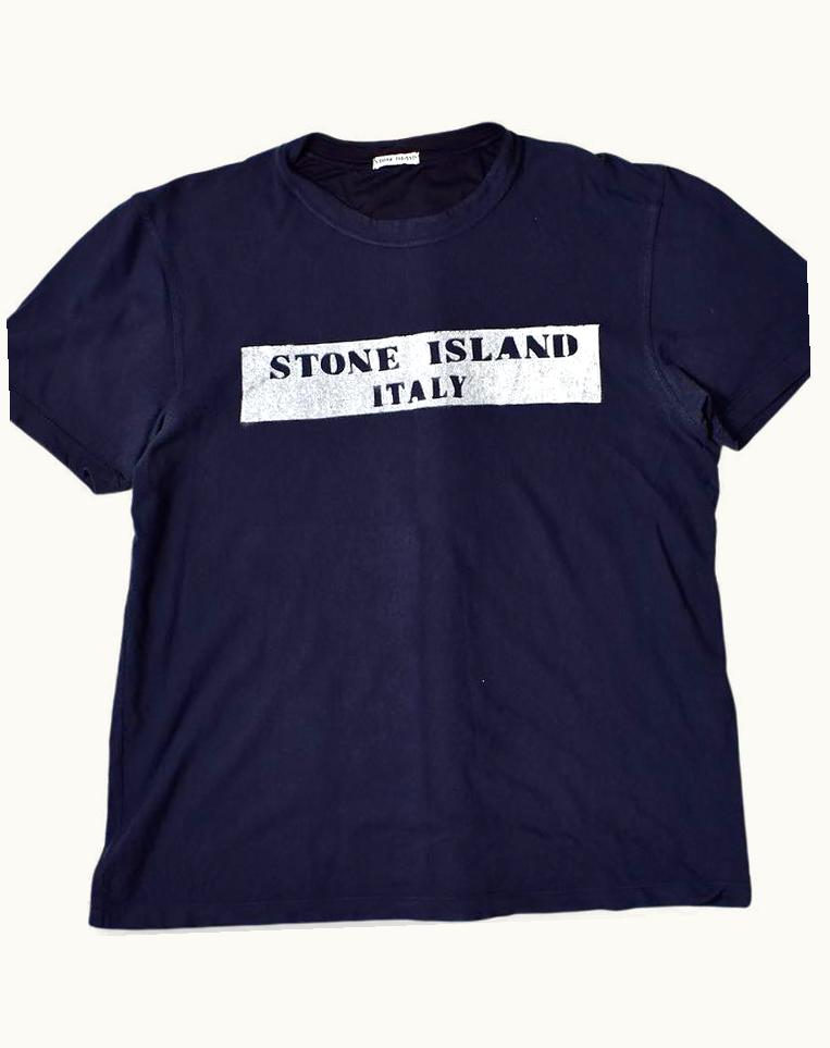 Stone Island Stone Island Italy Spellout T-Shirt S/S 2006