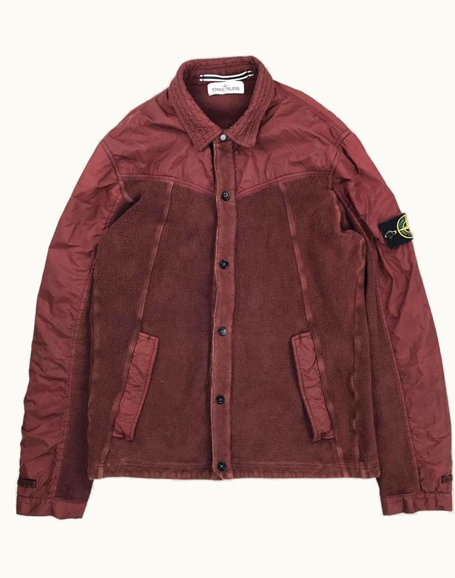 Stone Island Stone Island Nylon Fleece Overshirt Jacket A/W 2011