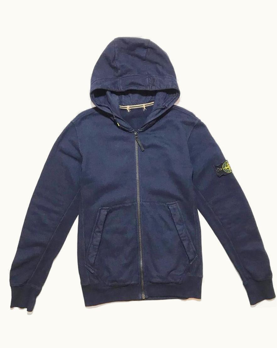 Stone Island Stone Island Garment Dyed Zip Hoodie A/W 2011