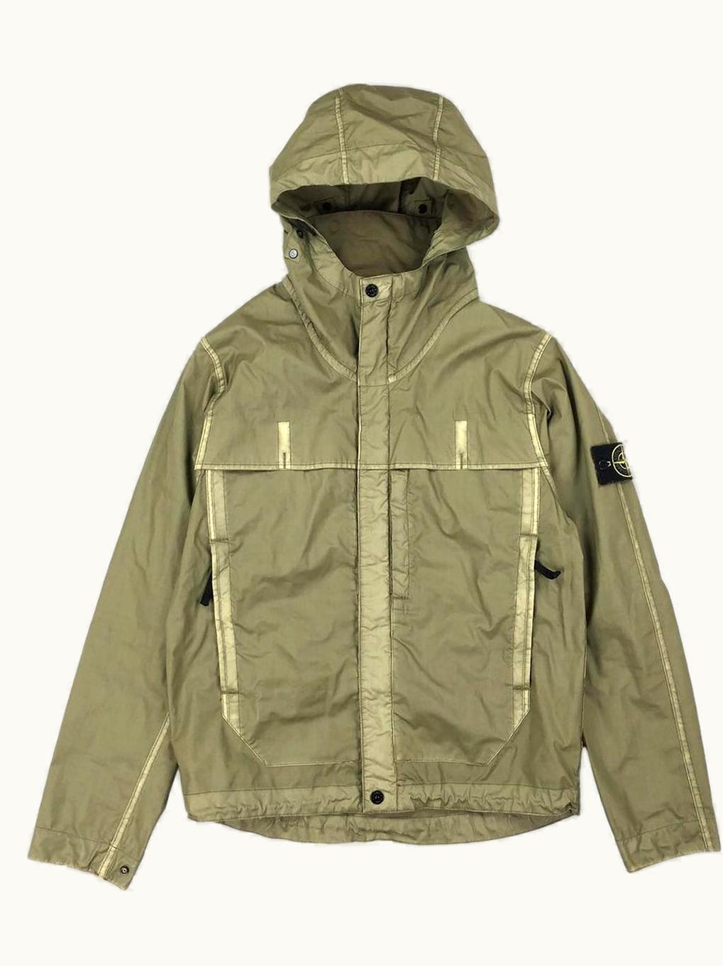 Stone Island Stone Island Mussola Gommata Hooded Jacket S/S 2013