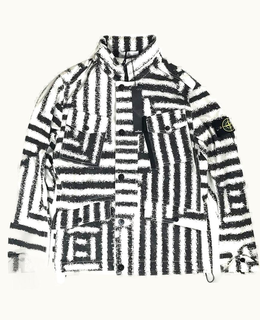 Stone Island Stone Island Raso Di Cotone Stampato Ovd Jacket S/S 2014