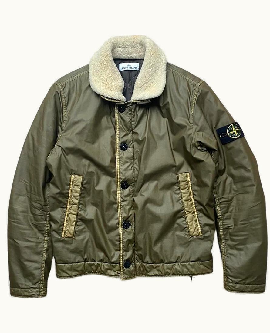 Stone Island Stone Island Mussola Gommata Blouson Jacket A/W 2015