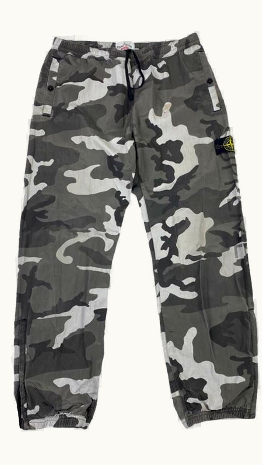 Stone Island Stone Island Arctic Camo Cargo Pants S/S 2016 UZ1090974