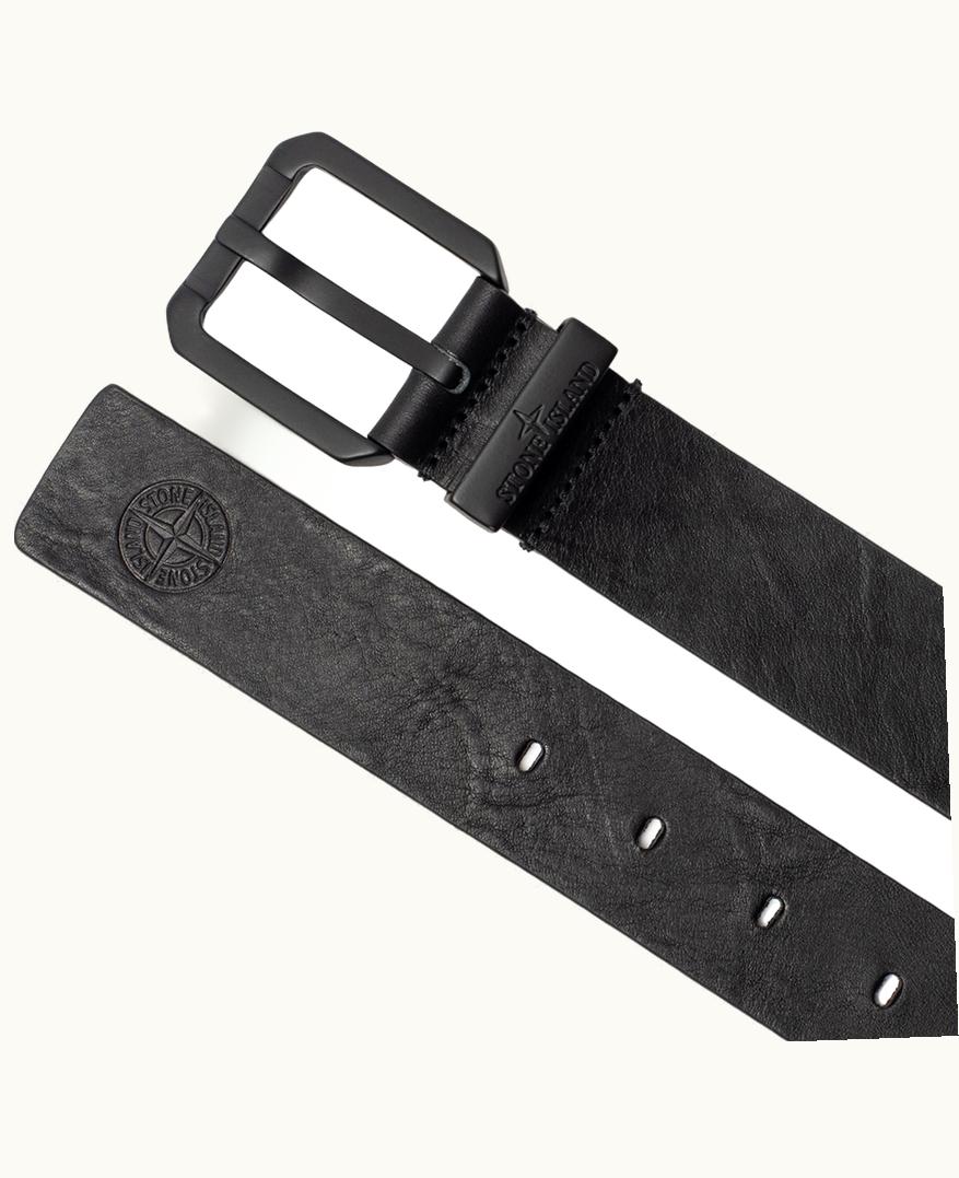 Stone Island Stone Island Heat Printed Leather Belt A/W 2019