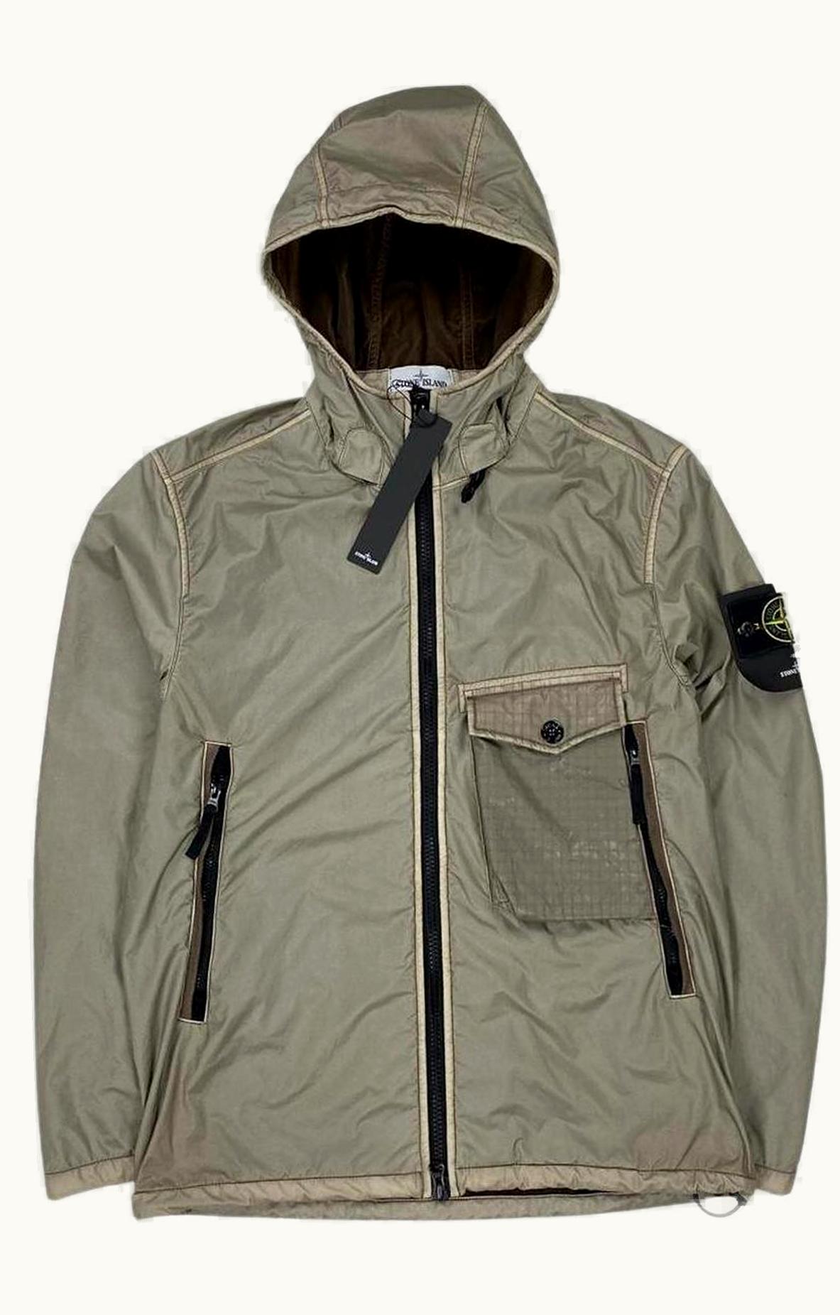Stone Island Stone Island Lamy Flock Hooded Jacket A/W 2021