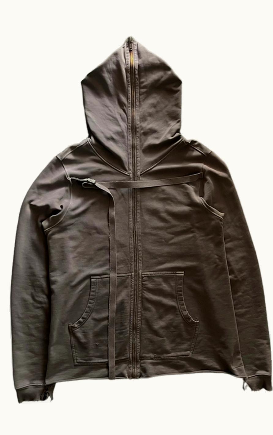 Rick Owens DRKSHDW Rick Owens Drkshdw Dust Gimp Zip Hoodie A/W 2008