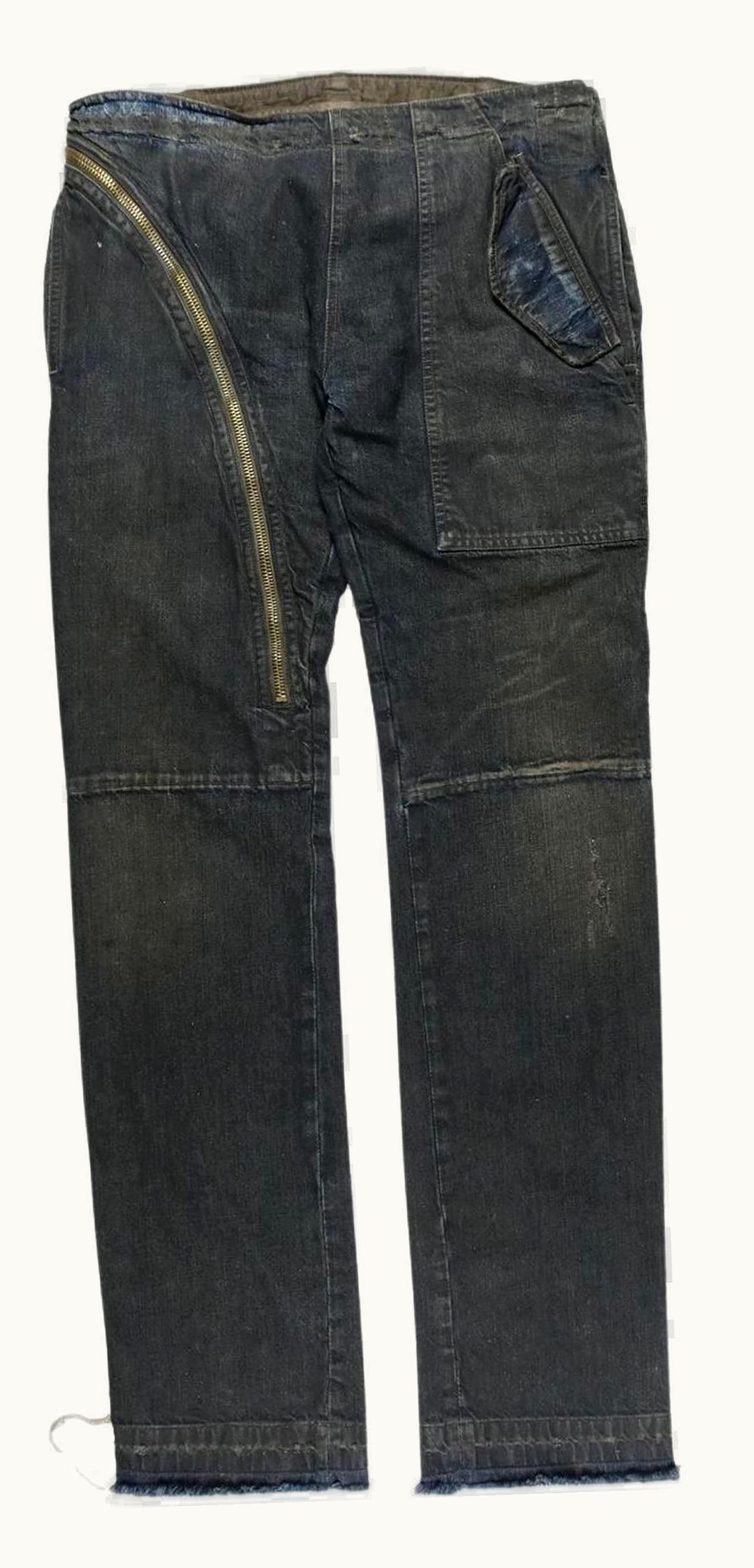 Rick Owens Rick Owens Overdyed Denim Aircuts A/W 2009