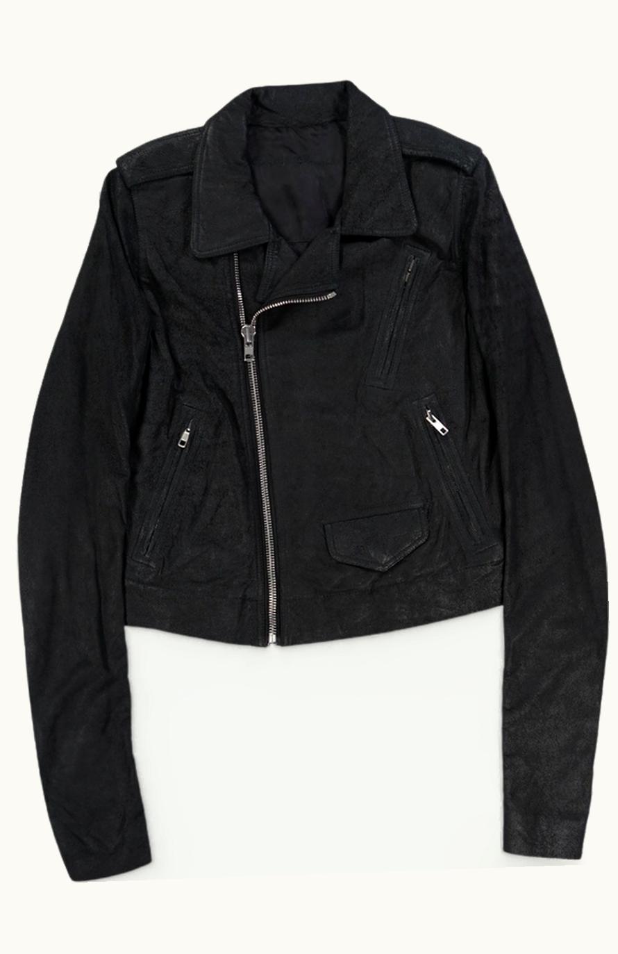 Rick Owens Rick Owens “moody” Blistered Leather Stooges Jacket A/W 2014