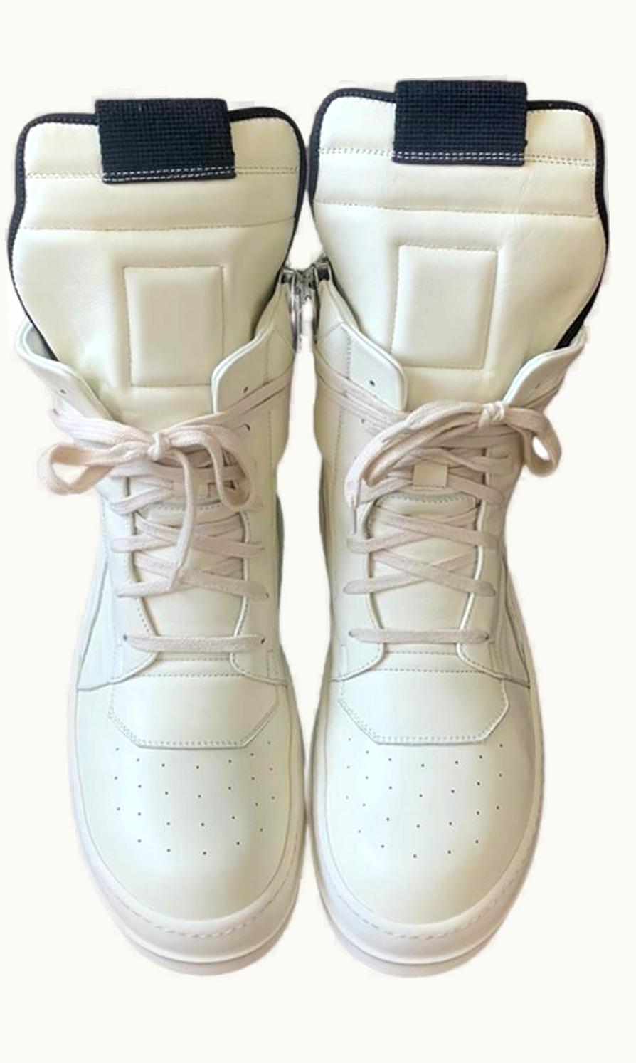 Rick Owens DRKSHDW Rick Owens Drkshdw High Top Geobasket Trainer A/W 2016