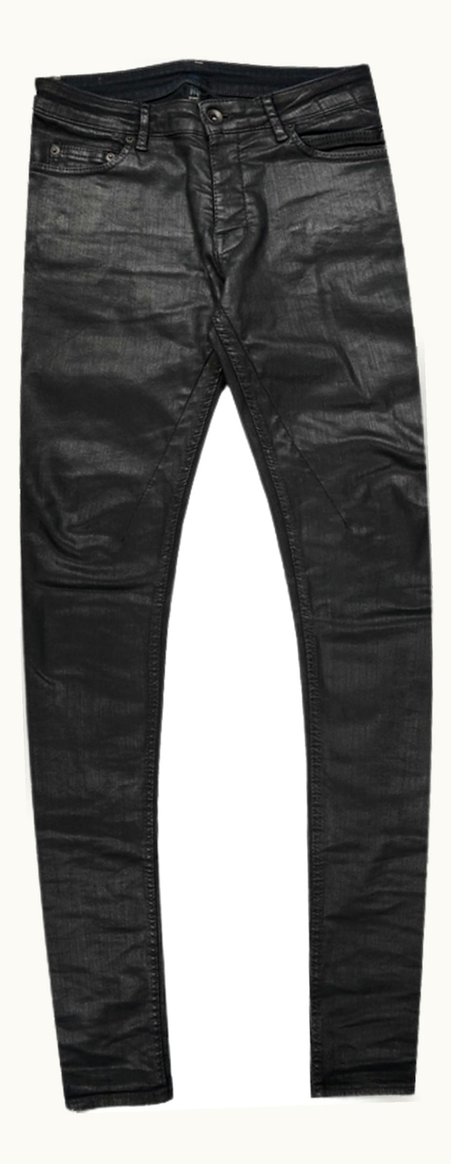 Rick Owens Rick Owens “sisyphus” Waxed Jeans A/W 2018