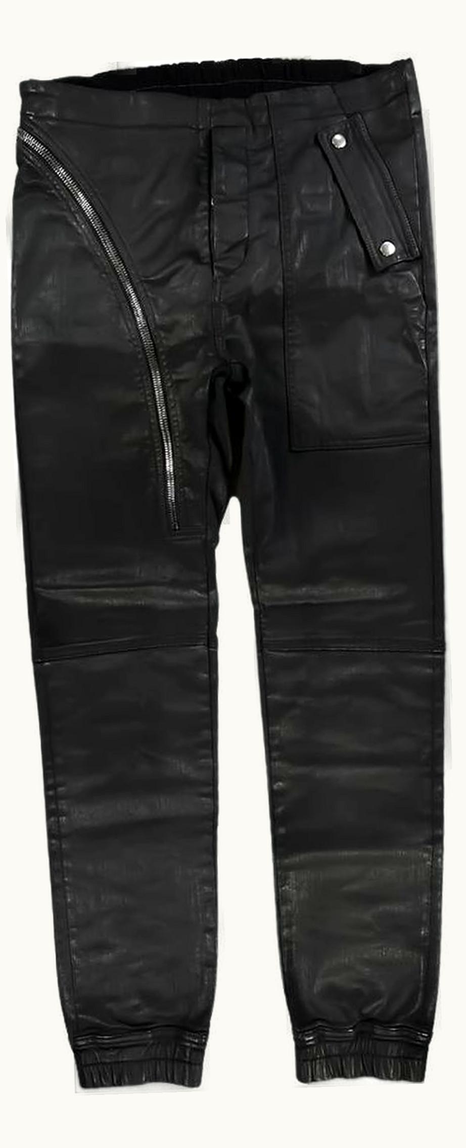 Rick Owens Rick Owens “larry” Waxed Aircut Jeans A/W 2019