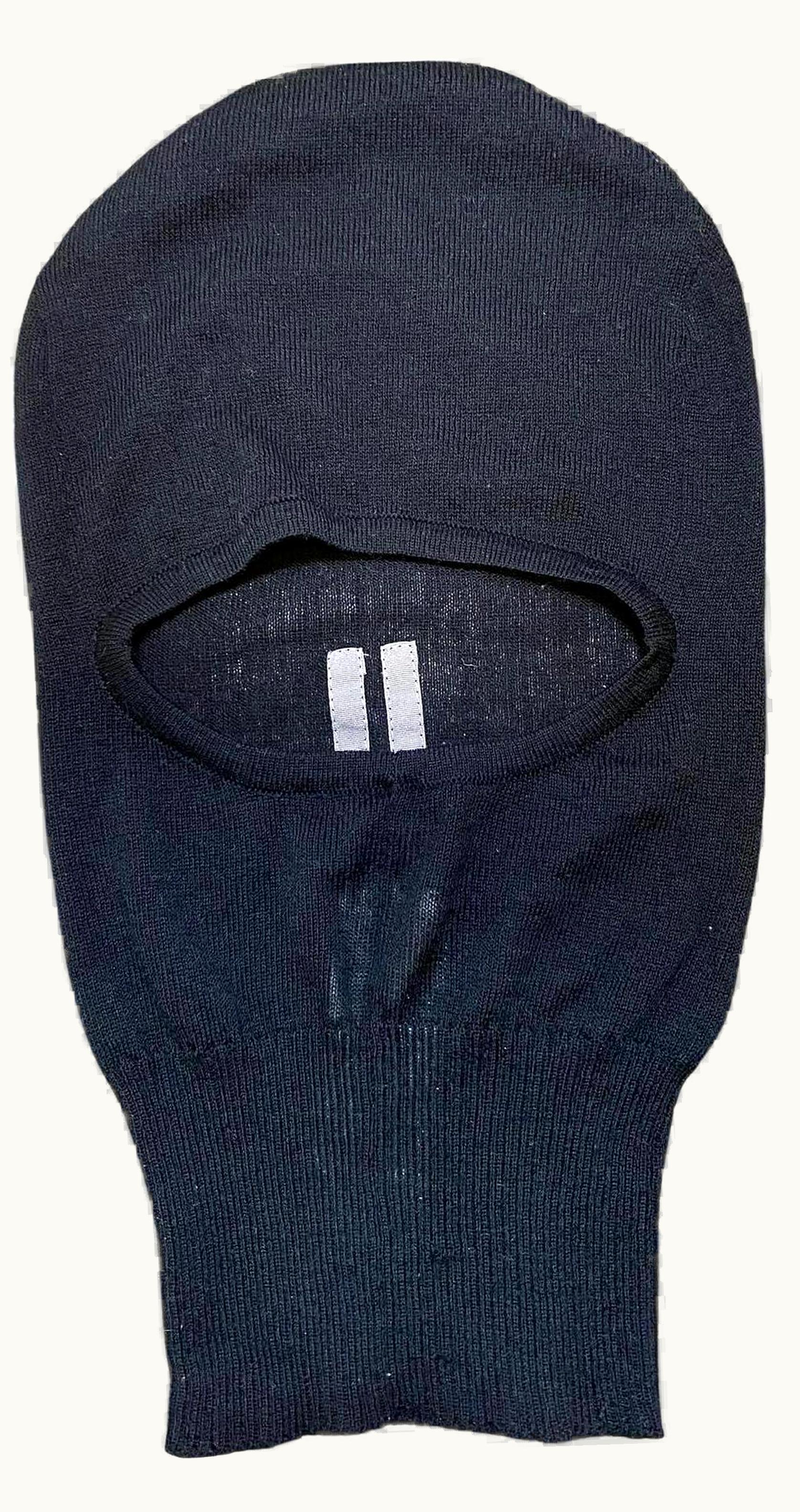 Rick Owens Rick Owens Phlegethon Skull Wool Balacava Mask S/S 2021