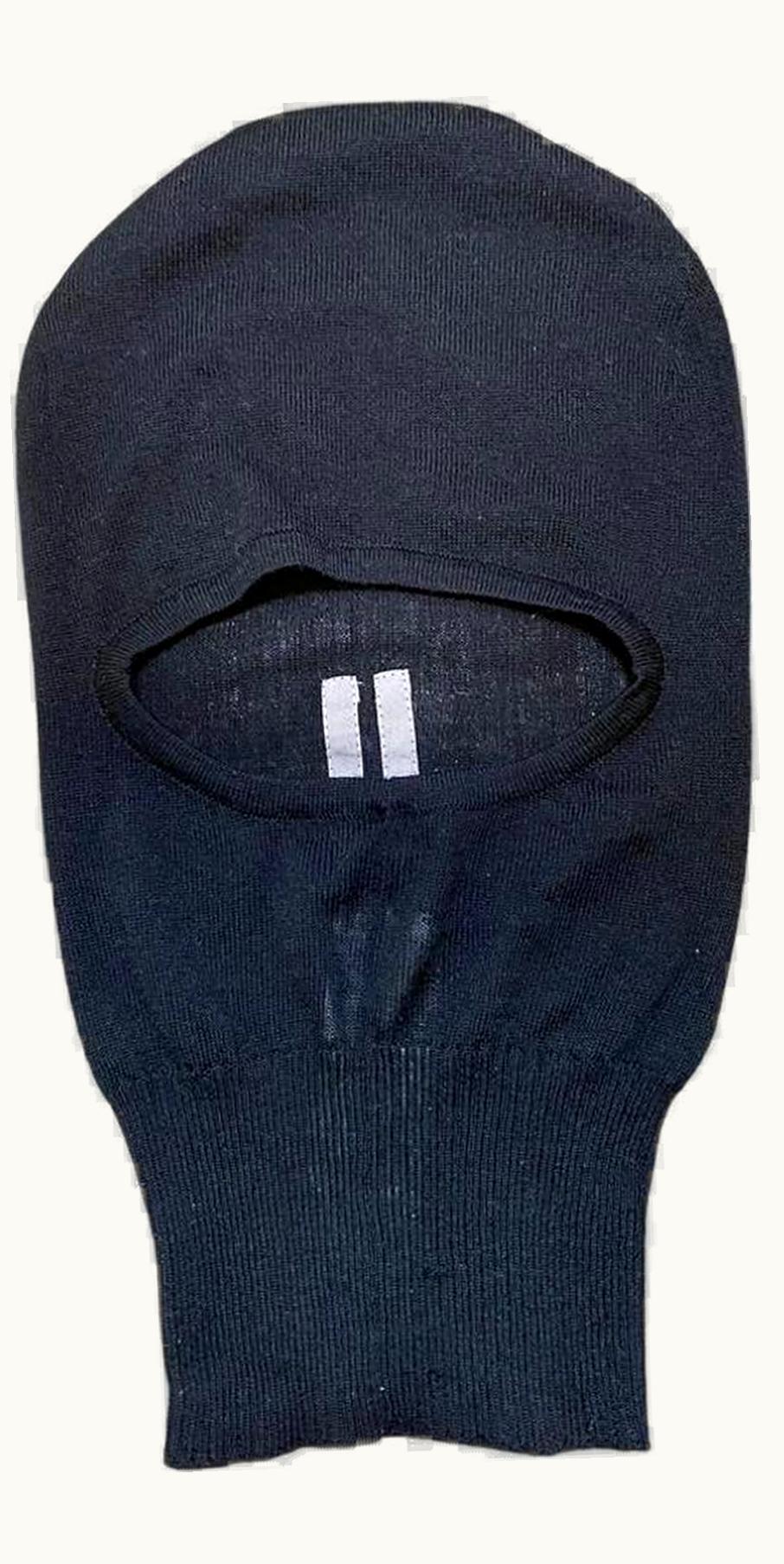 Rick Owens Rick Owens Phlegethon Skull Wool Balacava Mask S/S 2021 UZ1091663