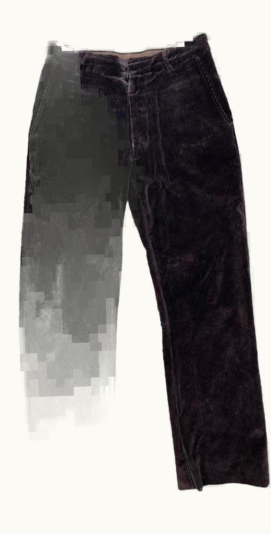 Maison Margiela Maison Margiela Textured Corduroy Trousers Brown A/W 2000