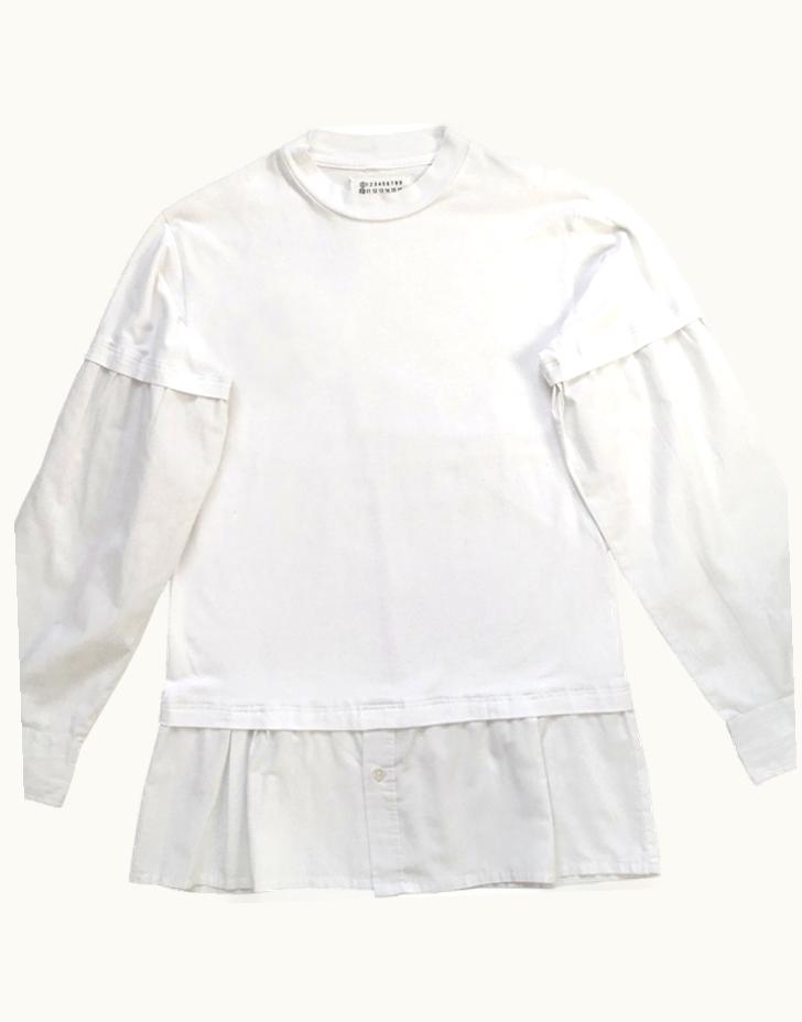 Maison Margiela Maison Margiela Artisanal T-Shirt With Shirt Sleeves S/S 2002