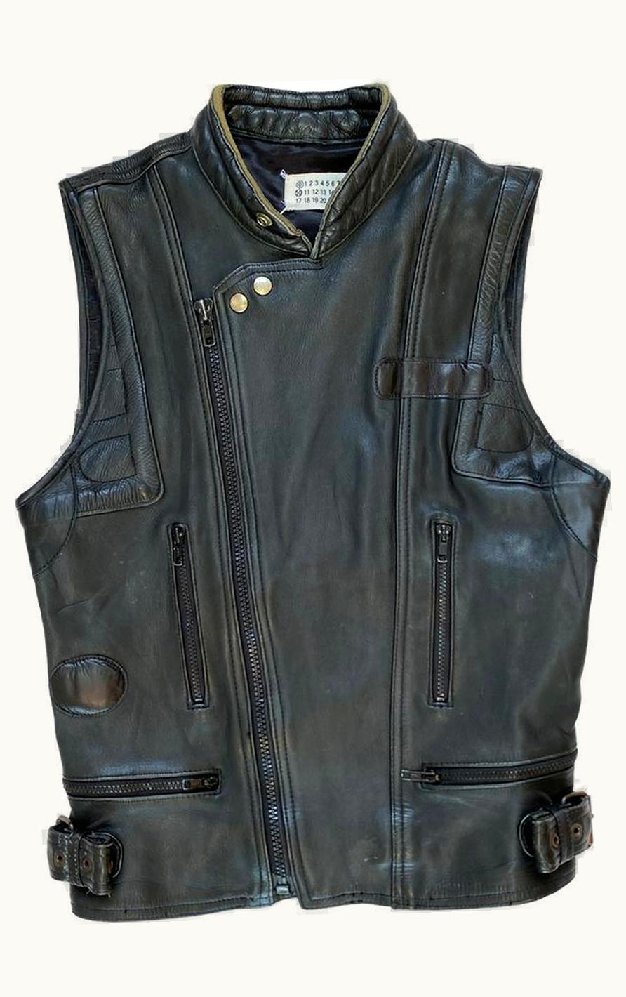 Maison Margiela Maison Margiela Artisanal Biker Waistcoat A/W 2004